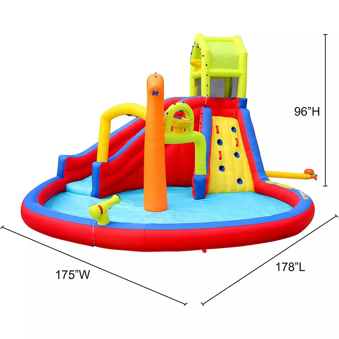 Banzai Drench Zone Water Park with Water Cannon