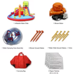 Banzai Drench Zone Water Park with Water Cannon