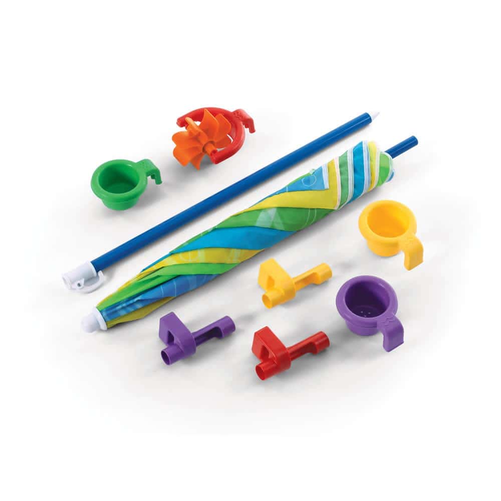 Step2 Play & Shade Pool for Kids, Outdoor Summer Pool with Umbrella, Multicolor