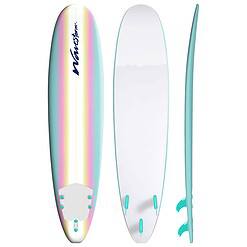 Wavestorm - Classic Soft Top Foam 8ft Surfboard - burst