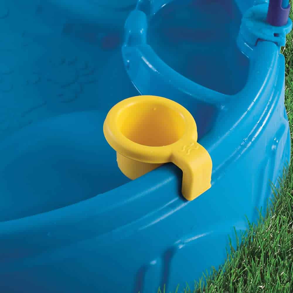 Step2 Play & Shade Pool for Kids, Outdoor Summer Pool with Umbrella, Multicolor