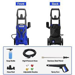 ZHUOLIN 4200 PSI 2.8 GPM Pressure Washer Powered - Electric Power Washer for Cars Washing with 25FT Pressure Hose, Blue