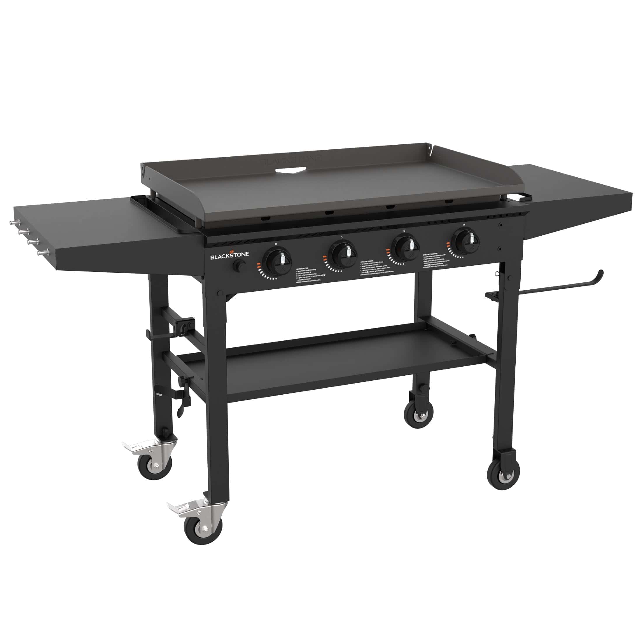 Blackstone 36” Griddle Cooking Station | 4 Burner Flat Top Grill | Propane Fueled