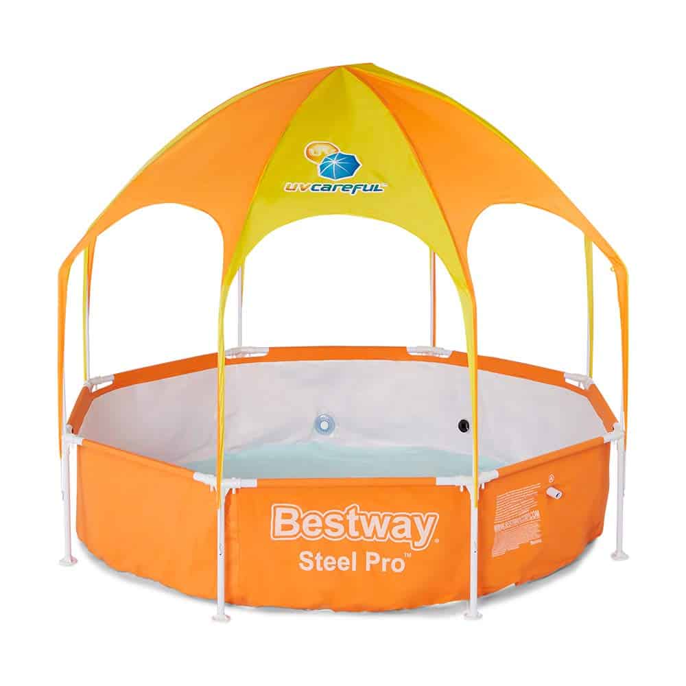 H2OGO! Splash-in-Shade Play Pool Orange