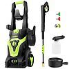 PowRyte Electric Pressure Washer, Foam Cannon, 2 Different Pressure Tips, Power Washer, 3500 PSI 2.4 GPM