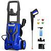ZHUOLIN 4200 PSI 2.8 GPM Pressure Washer Powered - Electric Power Washer for Cars Washing with 25FT Pressure Hose, Blue