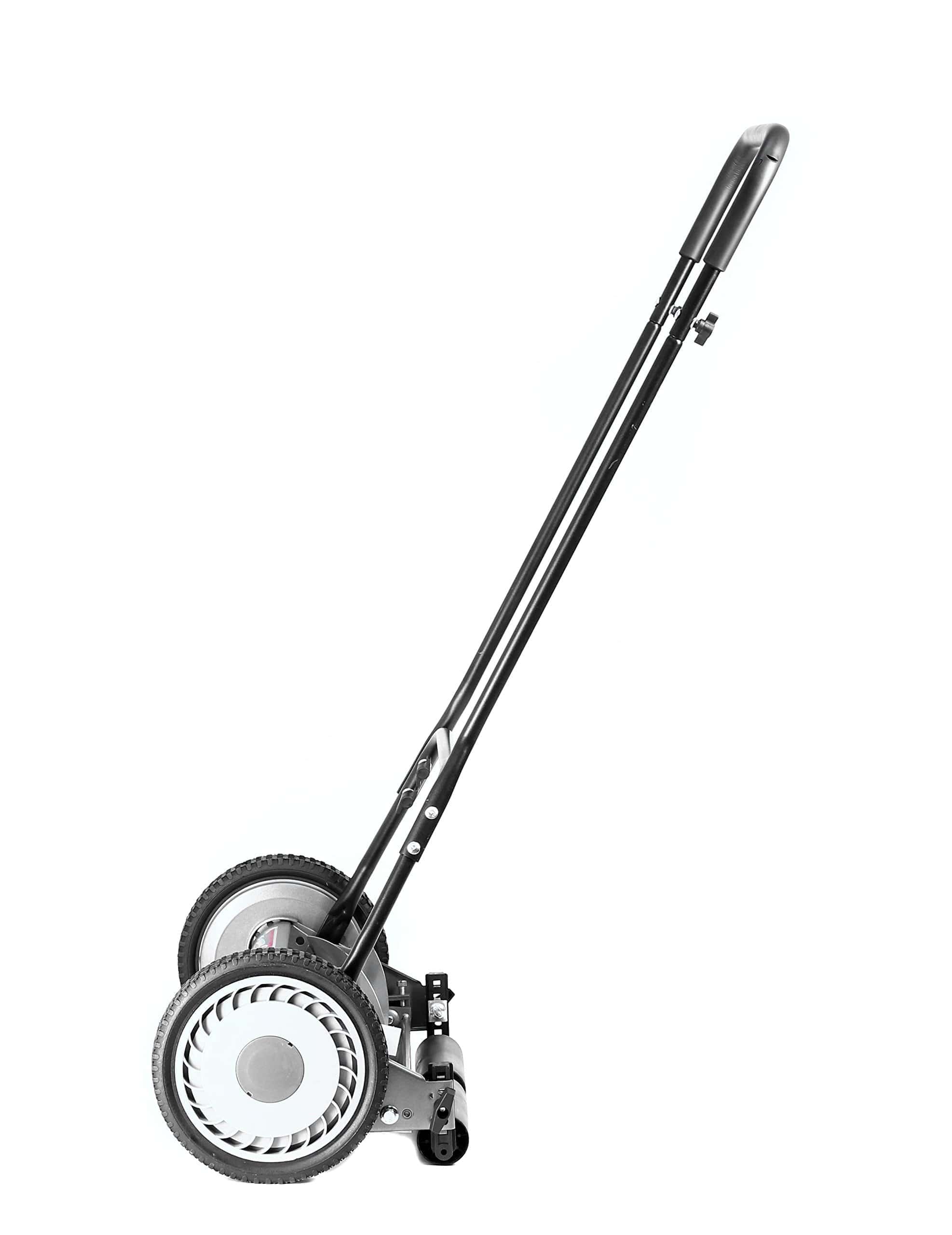 Great States 815-18 18-Inch 5-Blade Push Reel Lawn Mower, 18-Inch, 5-Blade, Grey