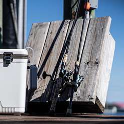 Engel 30qt Live Bait Cooler Box with 2nd Gen 2-Speed Portable Aerator Pump