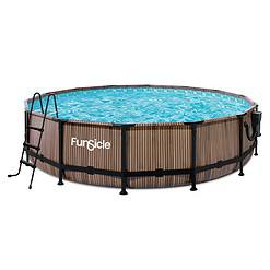 Funsicle 14 Foot x 42 Inch Oasis Designer Outdoor Round Above Ground Swimming Pool