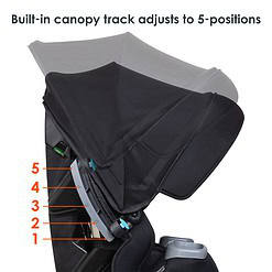 Baby Trend Cover Me 4 in 1 Convertible Car Seat, Scooter