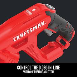 CRAFTSMAN CMEST913 Weedwacker String Trimmer, 6.5 Amp, 14-Inch