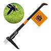 Fiskars 4-Claw Stand Up Weeder - Gardening Hand Weeding Tool with 39" Long Ergonomic Handle