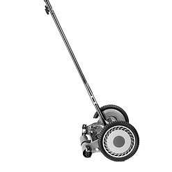 Great States 815-18 18-Inch 5-Blade Push Reel Lawn Mower, 18-Inch, 5-Blade, Grey
