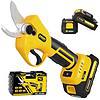 IMOUMLIVE 21V Brushless Cordless Pruning Shears (0.8-1.2" Cut) | 2 Batteries, SK5 Blades