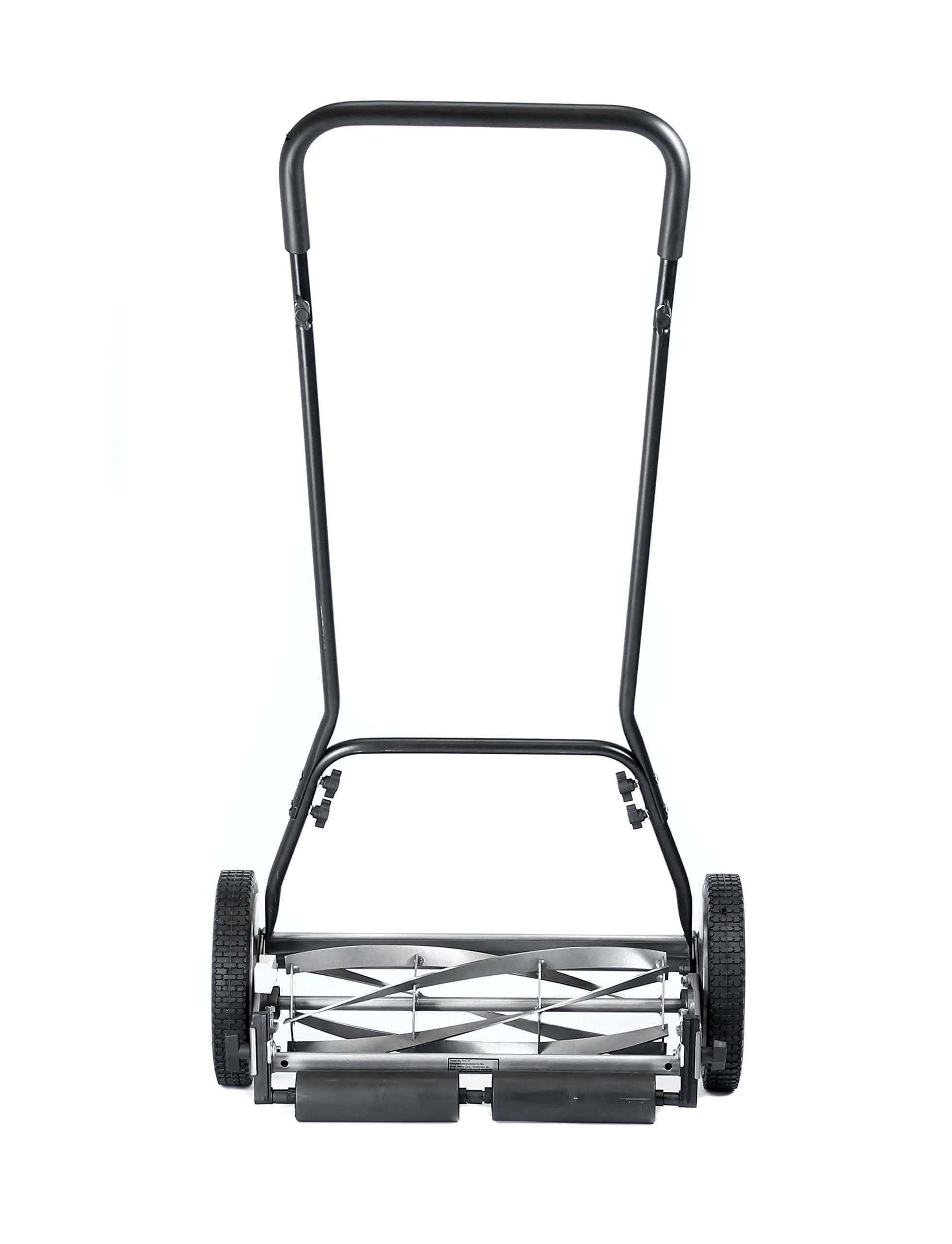 Great States 815-18 18-Inch 5-Blade Push Reel Lawn Mower, 18-Inch, 5-Blade, Grey