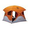 Gazelle Tents T4 Hub Tent, UV Resistant, Removable Floor, 4-Person, Orange, 78"x 94" x 94"