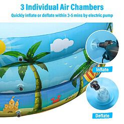 JOSEN Inflatable Pool: Kiddie Fun for All Ages! (94