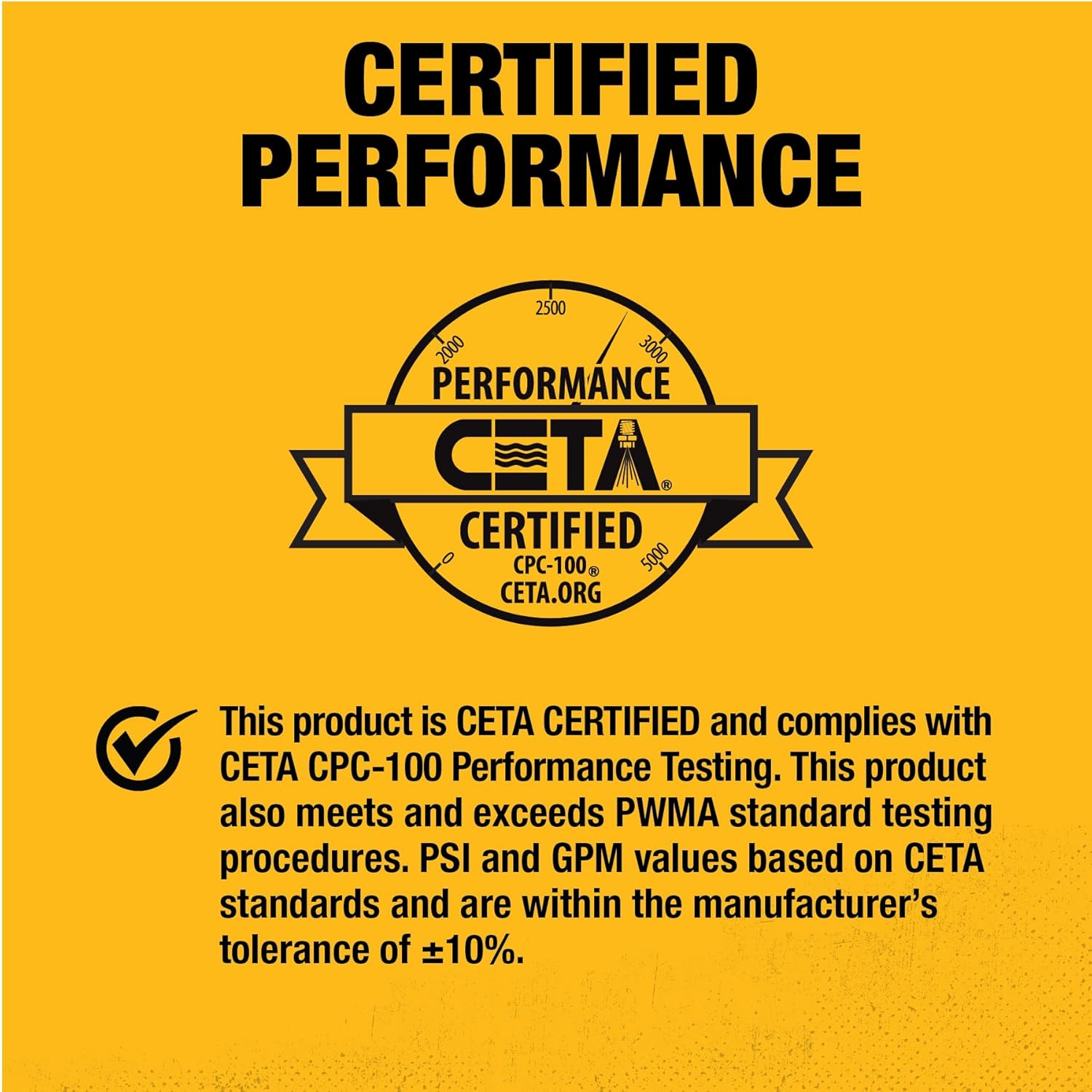 Dewalt 61147S 3300 PSI 2.4 GPM Gas Cold Water Pressure Washer - Image 15