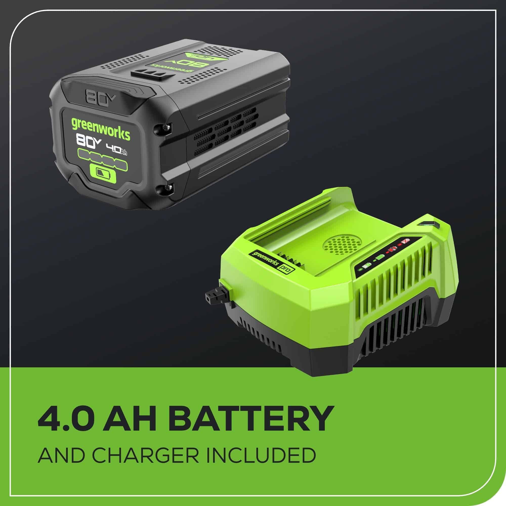 Greenworks 80V 21" Brushless Cordless (Self-Propelled) Lawn Mower (75+ Compatible Tools)