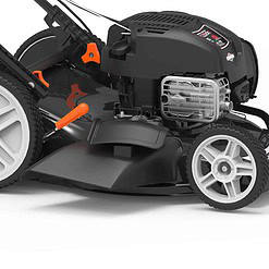 Yard Force Self Propelled Lawn Mower Briggs & Stratton 150cc Gas Engine 22-inch Steel Deck 3-in-1 Mulch