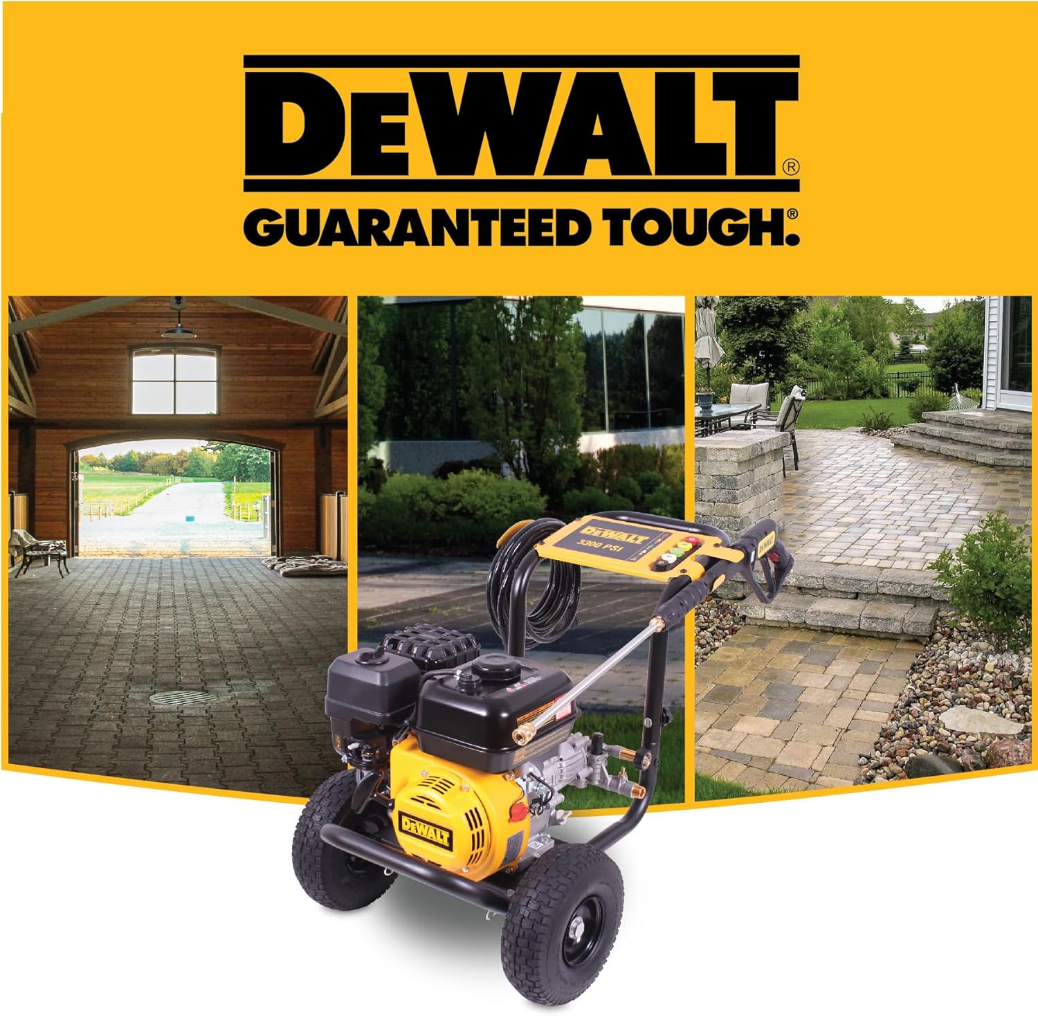 Dewalt 61147S 3300 PSI 2.4 GPM Gas Cold Water Pressure Washer - Image 12