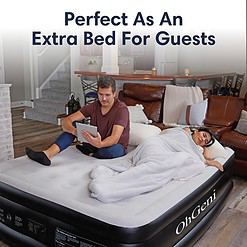 OhGeni Air Mattress Queen with Built-in Pump for Guest, 18