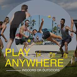 Spikeball 3 Ball Original Roundnet Game Set - Includes 3 Balls, net and Bag