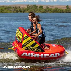 AIRHEAD Mable Inflatable Towable Tube, 1-4 Rider Models - Super Mable - 3 Rider
