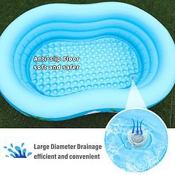 JOSEN Inflatable Pool: Kiddie Fun for All Ages! (94