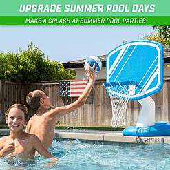 GoSports Splash Hoop Swimming Pool Basketball Game