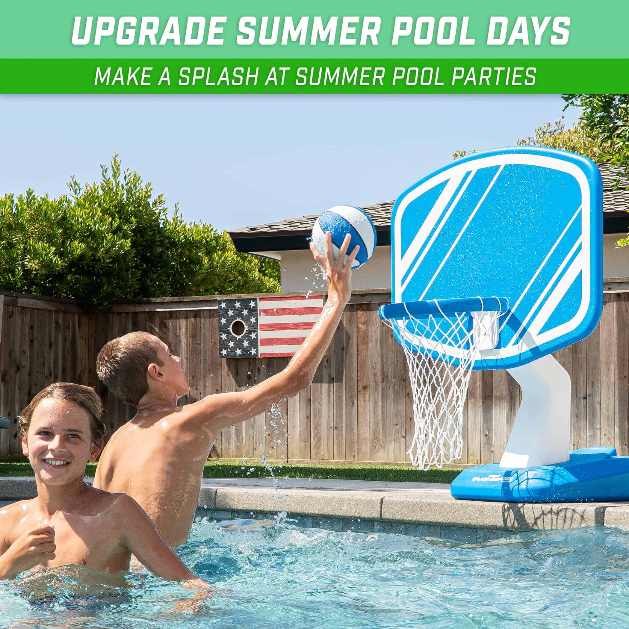 GoSports Splash Hoop Swimming Pool Basketball Game