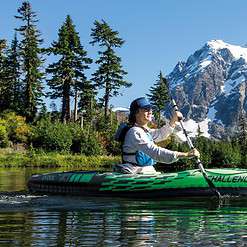 INTEX Challenger Inflatable Kayak Series: Includes Deluxe 86in Kayak Paddles and High-Output Pump