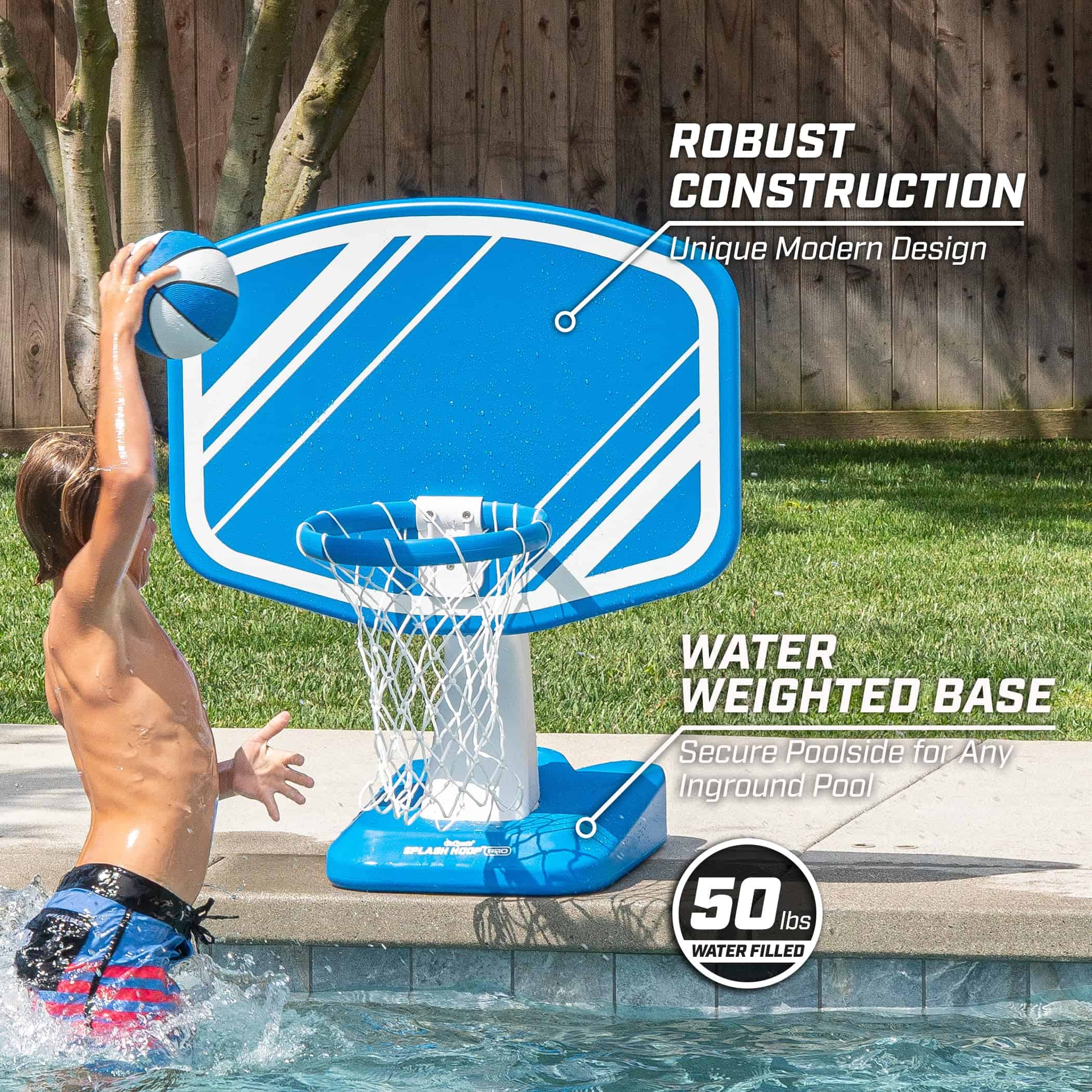 GoSports Splash Hoop Swimming Pool Basketball Game