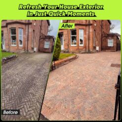 PowRyte Electric Pressure Washer, Foam Cannon, 2 Different Pressure Tips, Power Washer, 3500 PSI 2.4 GPM