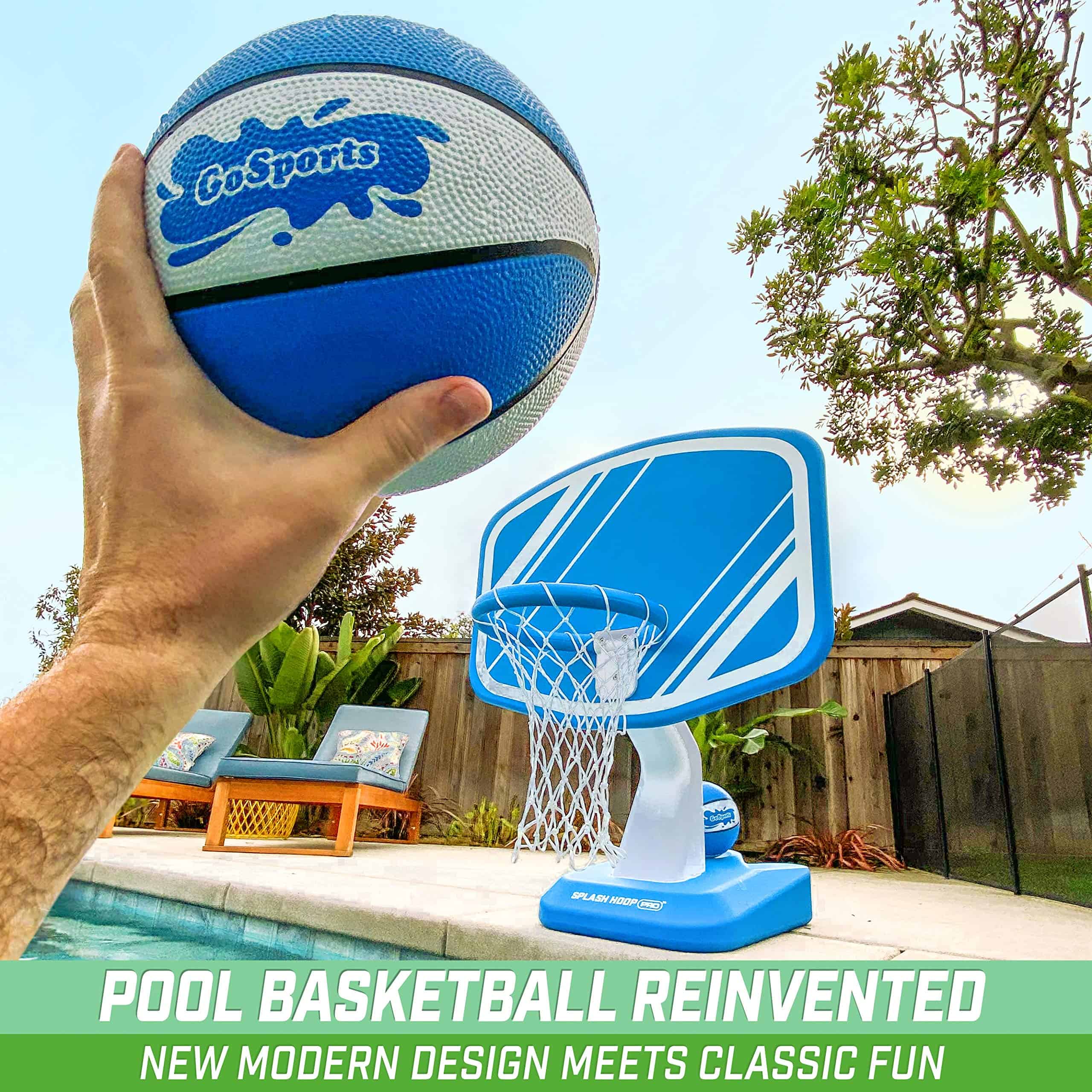 GoSports Splash Hoop Swimming Pool Basketball Game
