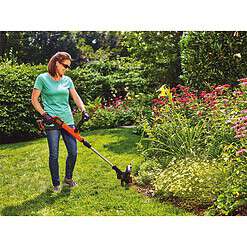 BLACK+DECKER 20V MAX String Trimmer and Edger, Cordless, 12 Inch, 2-Speed Control, 2 Batteries, Charger, and Spool Included (LSTE525)