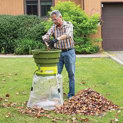 Sun Joe 13-Amp Electric Leaf Shredder (16:1 Reduction) | Up to 55 Gallons/Minute