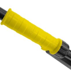 Amazing Rake RK-31000 17 in. 3-in-1 Yellow Ergonomic Pickup Rake with Telescopic Rubber Grip Steel Handle