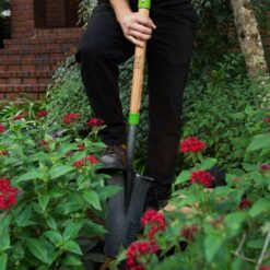 Root Assassin RA-001-21 32 in. Polypropylene D-Handle 48 in. Serrated Root Cutting Steel Garden Shovel