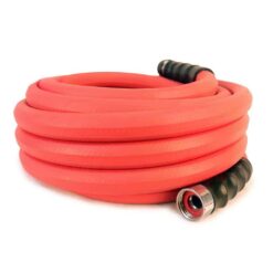 Apex 8695 50 5/8 in. Dia x 50 ft. Red Rubber Commercial Hot Water Hose