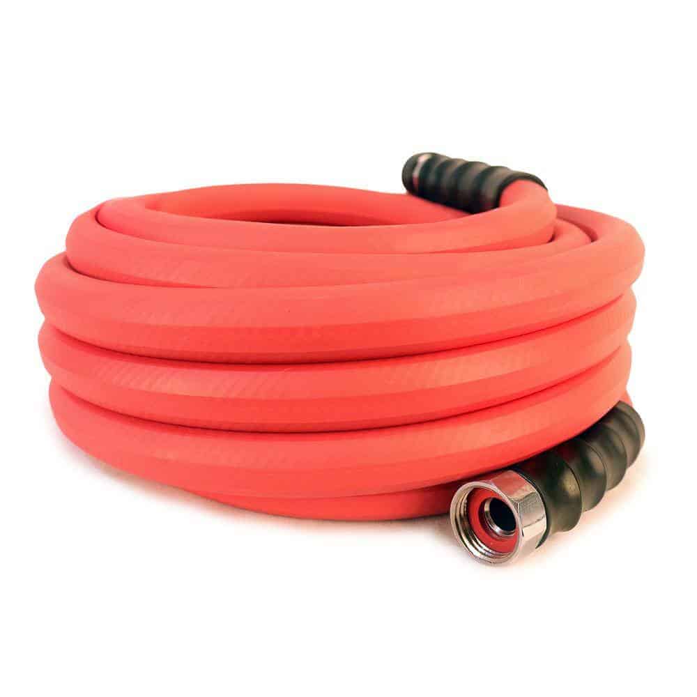 Apex 8695 50 5/8 in. Dia x 50 ft. Red Rubber Commercial Hot Water Hose