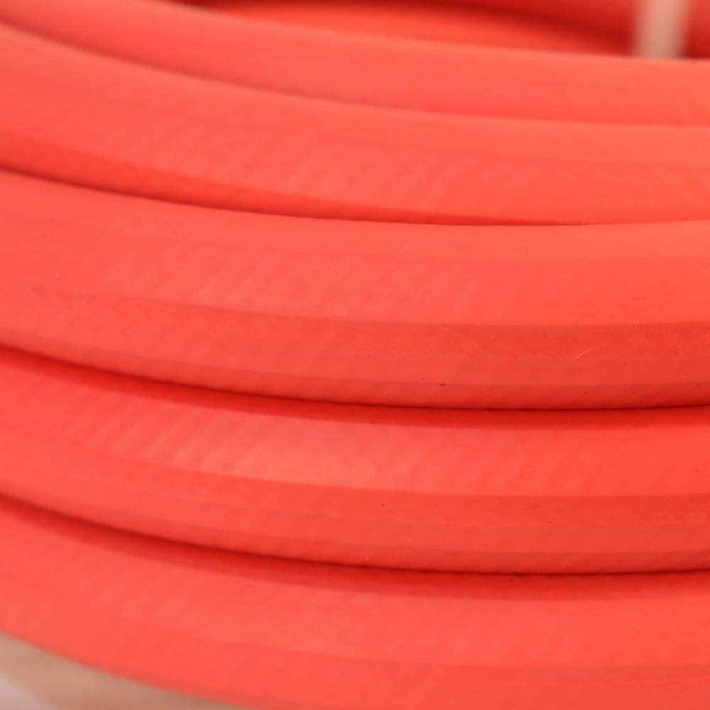 Apex 8695 50 5/8 in. Dia x 50 ft. Red Rubber Commercial Hot Water Hose