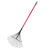 Bully Tools 92312 24-Tine Leaf and Thatching Rake with Fiberglass Handle