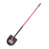 Bully Tools 92702 12-Gauge Weighted Caprock/Pony Shovel with Fiberglass Long Handle