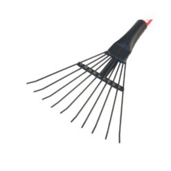 Bully Tools 92317 8 in. Shrub Rake with Fiberglass Handle and 10 Spring Steel Tines