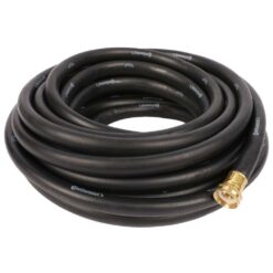 Continental 20258074 Premium 5/8 in. Dia x 50 ft. Commercial Grade Rubber Black Water Hose