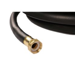 Continental 20258074 Premium 5/8 in. Dia x 50 ft. Commercial Grade Rubber Black Water Hose