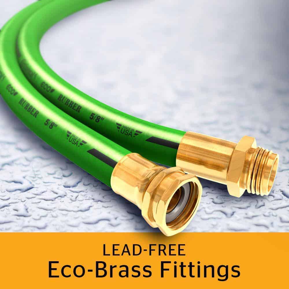 Continental 21095087 ECO Rubber 5/8 in. x 50 ft. Garden Hose