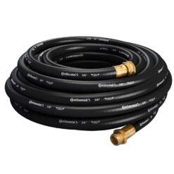 Continental 21174733 Premium 5/8 in. Dia x 100 ft. Commercial Grade Rubber Black Water Hose