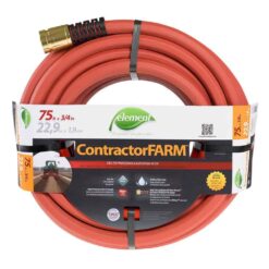 Element ELCF34075 ContractorFarm 3/4 in. x 75 ft. Heavy Duty Contractor Water Hose